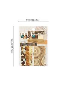 25 folhas de adesivos com tema vintage, 4 designs, adesivos decorativos de alta qualidade para scrapbooking, presentes, escritório, casa, etiquetagem, sala de aula, brinquedos de entretenimento, agenda de estudantes, decoração vintage criativa faça você mesmo