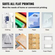 Kit de serigrafía con 6 marcos de impresión de seda de 20 x 24 pulgadas y malla de 305 hilos - Blanco - Ver 6