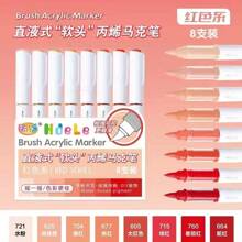 Guangna New Upgraded Acrylic Paint Markers Are Launched Online For The First Time. The Ink Is More Solid And The Ink Comes Out Smoothly. The Color Classification Is Comprehensive. It Is Suitable For Handicrafts And Art Supplies. It Is Suitable For Plastic, Glass, Metal, Bamboo, Canvas, Rock, Ceramic And Fabric Crafts, And For Professional Art Painting Purposes. It Is Suitable For Gifts