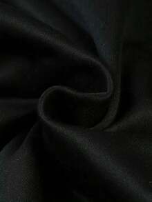 Sudadera con capucha para hombre con cordón y bolsillo canguro - Negro - Ver 5