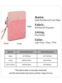 DANYCASE 8-13.3Inch Tablet Handbag Case Compatible With Ipad IPad 10th 11th A16 Air 4th 5th Air 11 13 7th 8th 9th 10.2 Pro 11 5th 6th 9.7 Mini6 7 Autumn University Essentials Laptop Bag For Women Mac Book Case Laptop Sleeve Back To School