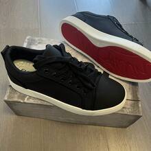Red Bottom Versatile Casual Men's Sneakers Ultra-Light And Odor-Resistant - AA黑白 紅底高品質 - 查看 7