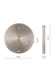 1pc Heat Conduction Plate For Induction Cooktop, Suitable For Gas Stove, Induction Cooker, Moka Pot, Small Milk Pot, Stainless Steel Pot, Ceramic Casserole. Can Quickly Defrost Meat Products, Gather Fire, Anti-Slip, Kitchen, Household, - Multicolor 7.9in Insulation Board - View 9