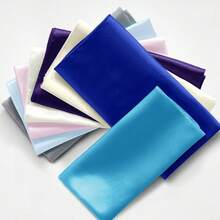12pcs Satin Napkins 17" X 17" Square Dinner Napkins, Suitable For Party, Wedding, Event, Banquet, Daily Use (Deep Purple) - Multicolor - View 9