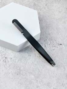 1/2 piezas Pinzas para cejas con escamas de pescado de acero inoxidable, herramienta de arreglo de cejas de precisión, herramienta para extensiones de pestañas, adecuada para accesorios de maquillaje de mujer