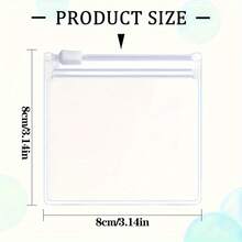 Multi-Purpose Zipper Storage Pouches - Reusable For Jewelry, Pills, Travel Essentials, Secure Closure, Portable Travel Storage Bag, Reusable Item Storage Bag, Zipper Bag Set, Jewelry Storage Bag, Portable Storage Bag, Jewelry Rolls, Jewelry Rolls Jewelry Organiser