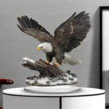 1PCLarge-Scale Blueprint Eagle Acrylic Motivational Desktop Decoration Plaque Family TV Cabinet Wine Cabinet Decoration
