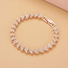 Bracelet Women's  Crystal New Bracelet Fashion Accessories - Bạc - Xem 6