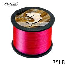 chelesh 546yds, 328yds Monofilament Nylon Fishing Line, Transparent Invisible Absorbent, Abrasion Resistant Nylon Line, Diameter 0.52mm-1.0mm, Strength 35LB-150LB, Suitable For Freshwater, Saltwater, Sea Fishing, Ideal For Long Distance Casting And Braiding Nets, Also Can Be Used For Invisible String, Beading, Strong Monofilament, Hanging Handmade DIY Decorations And Crafts.