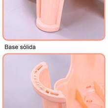 CASAMAX WL Taburete de plástico diseño de catarina 27*24 cm - EL COLOR SE ENVÍA AL AZAR - - Multicolor - Ver 4