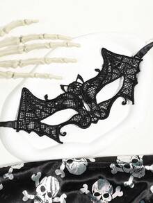 2 Sexy Black Lace Eye Masks, Party Mask Costume Props, Suitable For Masquerade Balls And Costume Parties