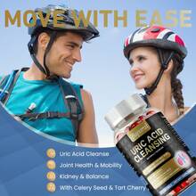 Uric Acid Cleansing - Helps Balance The Kidneys, Relieve Uric Acid, Enhance Immunity, And Promote Joint And Urinary Tract Health - 120pcs - 一瓶 - 試用階段 - 查看 7