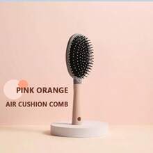 Curling Comb Three Piece Set  Curl Defining Brush-Curly Hair Brush Define Styling Brush For Curly Hair, Curl Brush For Curly Hair Wet, Shaping & Defining Curls For Women ,Christmas Gifts - 粉紅色氣囊1pcs - 查看 1