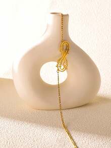 Customized Infinity Name Necklace For Family Members, Personalized Heart-Shaped Pendant Necklace For Women, Thanksgiving/Christmas Gift Gold,Rose Gold Stylish,Fall Fashion,Vintage,Unisex,Simple,Casual,Hipster,Goth,Punk Custom,Personalized,Unique Ideal Gifts For Her Her,Boyfriend,Girlfriend,Dad,Mom,Family,Friends,Pets,Son,Daughter,Grandparents For Anniversaries,For Valentine's Day,For Mother's Day,For Birthdays,For Graduation,For Father's Day,For Weddings,For Daily Wear,For Party,For Prom,Black,Silver,Gold,Stylish,Colorful,Vintage,Simple,Unisex,Casual,Cuties,Custom,Personalized,Unique,Ideal Gifts For Him,Ideal Gifts For Her,Her,Boyfriend,Girlfriend,Dad,Mom,Family,Friends,For Anniversaries,For Birthdays,For Graduation,For Prom,For Party - 彩色 - 查看 3