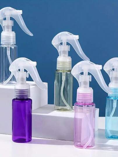 Multi-Color Fine Mist Spray Bottle, New Travel Spray Bottle With Ultra-Fine Mist For Facial Hydration And Moisturizing, Small Spray Bottle, Travel-Friendly Cosmetic Refillable Bottle - Durable, Ideal For Personal Care And Household Essentials For Skincare, Perfume, Lotion, Travel Essentials, Skincare Essentials, Fashionable Design, Durable Structure. (Random Color/Style)