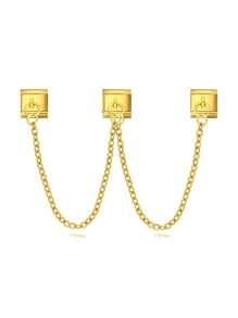 2025 Wholesale Gold And Silver Chain Fashion Italian Charm Fit 9mm Stainless Steel Bracelet Women Jewelry - A - View 6