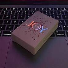 一套高品质扑克牌，带盒子，耐用纸牌，适合派对、宿舍、酒吧和家庭聚会，成人适用 - 优雅迷人的设计