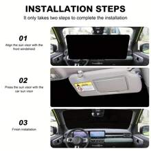 1pc Cute Corgi Driving Car Sun Visor, Interesting Car Accessory Design, Car Interior UV Protection Sunshade, Easy Installation, Suitable For Various Car Models, Provides Heat Insulation And Privacy Protection, Keeps Your Car Cool, Foldable For Easy Storage