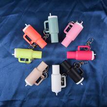 1pc/2pcs/3pcs/5pcs/8pcs Mini Insulated Cup Keychain Accessory, Cute Cup Key Pendant, Suitable For Women's Wallet, Handbag, Backpack, Mini Water Bottle, Street Style, Multi-Color, Keychain Pendant, Wallet Pendant, Cup, Bag Accessory - Multicolor - View 8