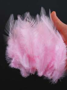 50Pcs/Lot Randomly Mixed 8-15cm White Feathers Diy Jewelry Decoration Feather For Needlework And Handicrafts Accessories Dreamcatcher Decor Plumes