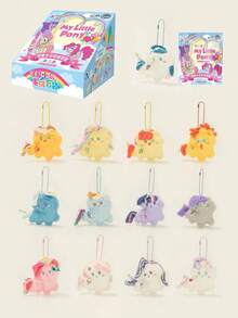 Hasbro Hasbro Blind Box Mini Plush Pendant | Season 2 Cute Pony Keychain 3.35 Inches, Official Authorized (Random) - : Cute Little Pony - View 4