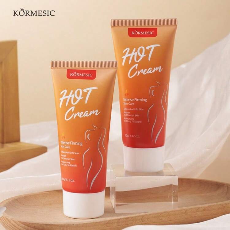 Kem dưỡng thể làm săn chắc mạnh mẽ 60g, làm mềm và nâng cơ da, giúp da mịn màng và săn chắc, dưỡng ẩm cao. - Màu Cam san hô - Xem 3