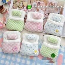 1pc Cute Forest Fairy Doll With Four-Leaf Clover Sleeping Bag, High-Quality Mini Doll Sleeping Bag Plush Doll - Romantic Couple Game, Cat Gift, Women/Men's Game, Interactive, Party Game, Birthday Gift, Holiday Gift, Perfect Gift