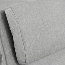 SoBuy FST20 NEW Rocking Chair With Bag 5-Way Relaxing Chair Adjustable Footrest Swing Chair Black PU Frame Load Capacity 150kg - Grey - View 5