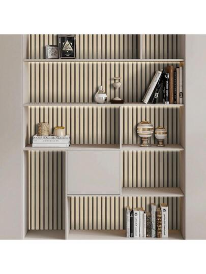 Roll Self Adhesive 3D Wand Panels, Textured Grid Wallpaper Peel Stick Vinyl Bathroom Ideal Living Room, Bedroom, Sleek Moderne Smooth Surface Stickers Paper Kitchen Room view 7