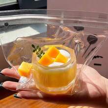 1个可爱草莓奶昔蛋糕饮料奶茶杯 5.5厘米 仿甜点湿杯 - 彩色 - 查看 12