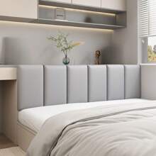 1 pieza Acolchado de pared 3D autoadhesivo de 20 cm x 40 cm, paneles suaves y amortiguadores, adecuado para la decoración de dormitorios y pasillos, fácil de instalar