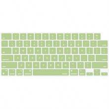 Keyboard Cover Skin Compatible With 15 Inch M3 A3114 M2 A2941/13.6 A3113 A2681/Pro 14/16 M4 M3 M2 M1, Midnight Green - Bơ xanh - Xem 2