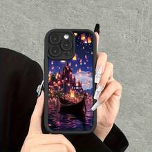 [Teléfono] Diseño Castle and Kongming, nuevo teléfono móvil con patrón de escalera, divertido, sencillo y elegante, adecuado para la personalidad de hombres y mujeres. Compatible con phone. - Blanco - Ver 8