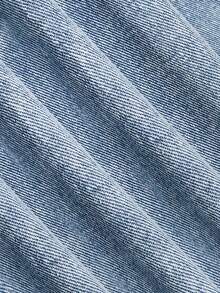 Quần jeans nam dáng rộng, ống thẳng, đính đá lấp lánh, kiểu boyfriend, quần denim xanh cổ điển, quần dài phong cách đường phố. - Màu xanh lam - Xem 6