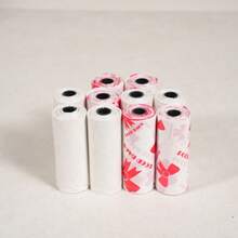 150 个超厚狗粪袋，防漏聚乙烯垃圾袋，图案独特，颜色漂亮，适用于猫狗，可爱的宠物清洁用品，多用途清洁袋，情人节惊喜礼物，新年礼物，节日用品，春节礼物，生日惊喜，白色和粉色。 - 彩色 - 查看 14