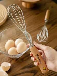 Customized Stainless Steel Egg Beaters, Cream Mixers, And Perfect Baking Utensils Are Ideal Gifts For Friends. Customize Your Name, Simple And Fun. A Unique Gift For Your Boyfriend/Girlfriend/Husband/Wife And Family. Very Suitable For Birthdays, Anniversaries, Mother's Day, Valentine's Day, Wedding Gifts And Souvenirs, Wedding Gifts, And Wedding Gifts. - Egg Beater - View 3
