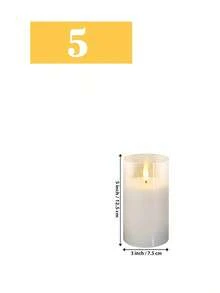 3pcs Decorative Lights, LED Atmosphere Night Lights, White Candle Lights With Remote Control, For Home Decor, Party Decor, Birthday Party, Outdoor Decor, Wedding Decor, Bedroom, Study, Reading Room, School, Restaurant, Bar, Cafe, Suitable For Halloween, Thanksgiving, Christmas, Valentine's Day, Mother's Day, Father's Day, Can Be Used As Holiday Gifts, Birthday Gifts, Wedding Gifts
