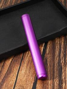 1pc,Metal Storage Tube, Multiple Colors, Portable Tube, Outdoor Use