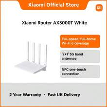 Router AX3000T White – Dual Band WiFi 6 Wireless Router With 4 High-Gain Antennas 2976Mbps Speed Mesh Networking WPA3 Encryption MiWiFi ROM Xiaomi Home App Control Gigabit LAN Smart Home Internet Device - 白色 - 查看 1