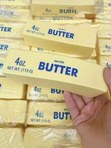 1个慢回弹黄油棒挤压玩具，PU材质，粘稠质地，散发黄油香味，适合青少年和成人作为减压解压玩具，生日/节日礼物 - 彩色 - 查看 6