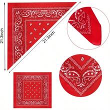 12 Pack Bandanas For Men Cotton Bandana Handkerchief Headband Face Mask Bulk For Women - 彩色 - 查看 2