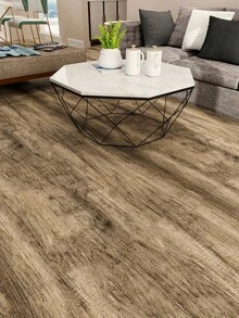 1 Roll Of Upgraded Thicker Brown Woodgrain Self-Adhesive Floor Sticker, Retro Vinyl Removable Floor Decal Suitable For Kitchen, Bedroom, Living Room (2 Width Options: 15.76/11.84in) Floor Tiles Flooring Floor Tiles Self Adhesive Floor Tiles Peel Stick Living Room Decor Room Decor Home Decor - Thickened - View 13