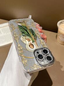 耶稣使徒个性化手机壳，兼容 16 Pro Max、15、14 Plus、13、12、11，提供保护。 - 精孔閃點 - 查看 4