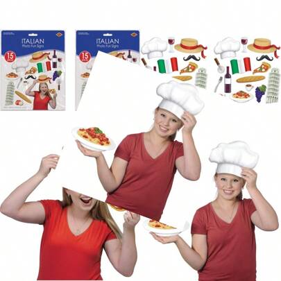 Italian Photo Fun Signs Pack Of 2