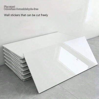 10/30 folhas de azulejos autoadesivos para parede, adesivos de parede resistentes ao calor, adesivos de azulejo à prova d'água para banheiro, decoração para casa, decoração de balcão de bar para motorhome