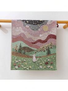 2/4pcs Set Jacquard 4-Layer Gauze Towels, Absorbent Thick Soft Non-Shedding Towels For Home & Travel Shower Towels For Beaty Salon, Hotel Sports, Home Essentials, Towel, Skin Care - Multicolor - View 5