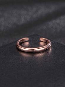 1pc Minimalist Luxury Adjustable Toe/Foot Knuckle Ring, Stylish And Sexy - Foot Ring - View 7