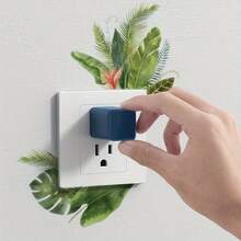 Cute Cartoon Panda Holding Bamboo Sticker, Fresh Green Plant Creative Switch Sticker Decor For Hotel, Home, Office, Living Room, Bedroom, Removable PVC Wall Sticker - Multicolor - View 7