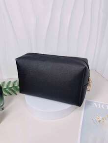 Women's Toiletry Bag, Portable Travel Makeup Bag, Large Capacity Waterproof PU Cosmetic Organizer Pouch, Suitable For Travel Makeup Storage, Girlfriend, Friend Gift, Wedding Favor, Holiday Party Gifts,For Holiday Beach, Bathroom Collection, Bedroom Collection, Large Capacity