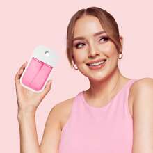 45ml Color Card Perfume Spray Bottle Portable Alcohol Sub Bottle Silicone Sleeve Plastic Spray Bottle, Simple, Portable And Leak Proof